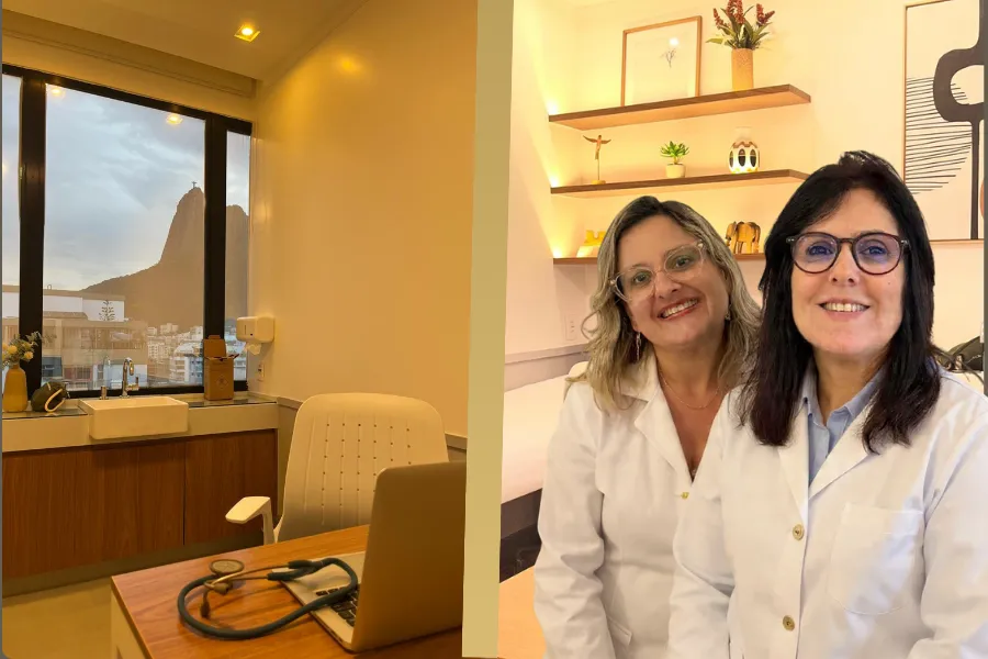 Interior da clínica Seibert Saddy